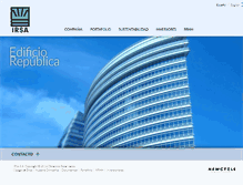 Tablet Screenshot of irsa.com.ar