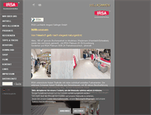 Tablet Screenshot of irsa.de