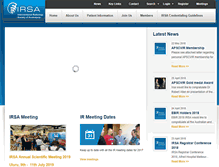 Tablet Screenshot of irsa.com.au